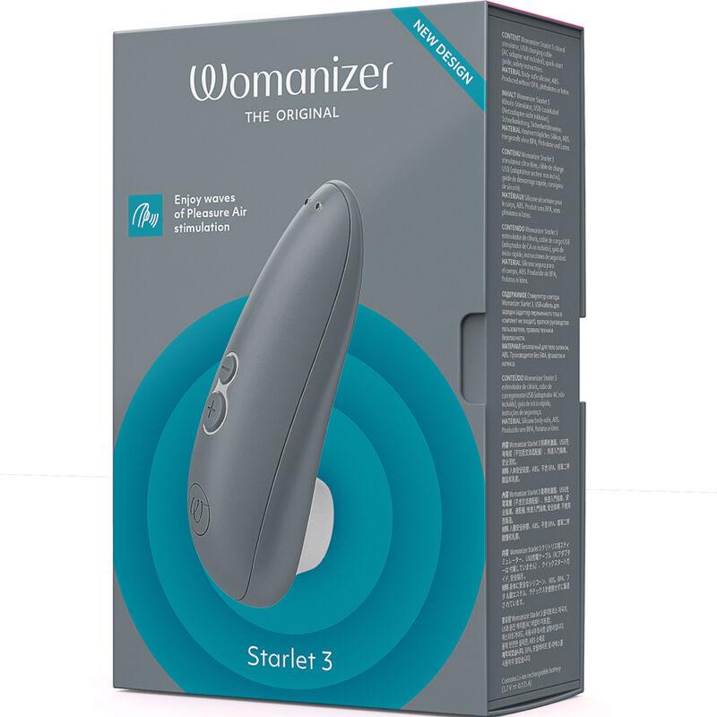 womanizer stimolatore clitorale starlet 3 grigio