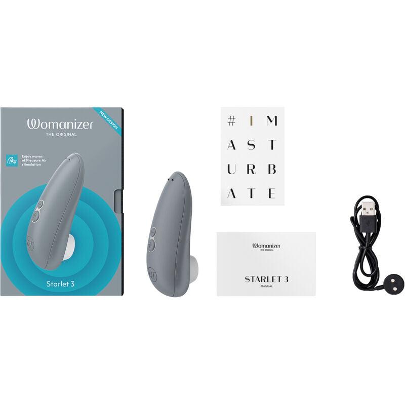 womanizer stimolatore clitorale starlet 3 grigio