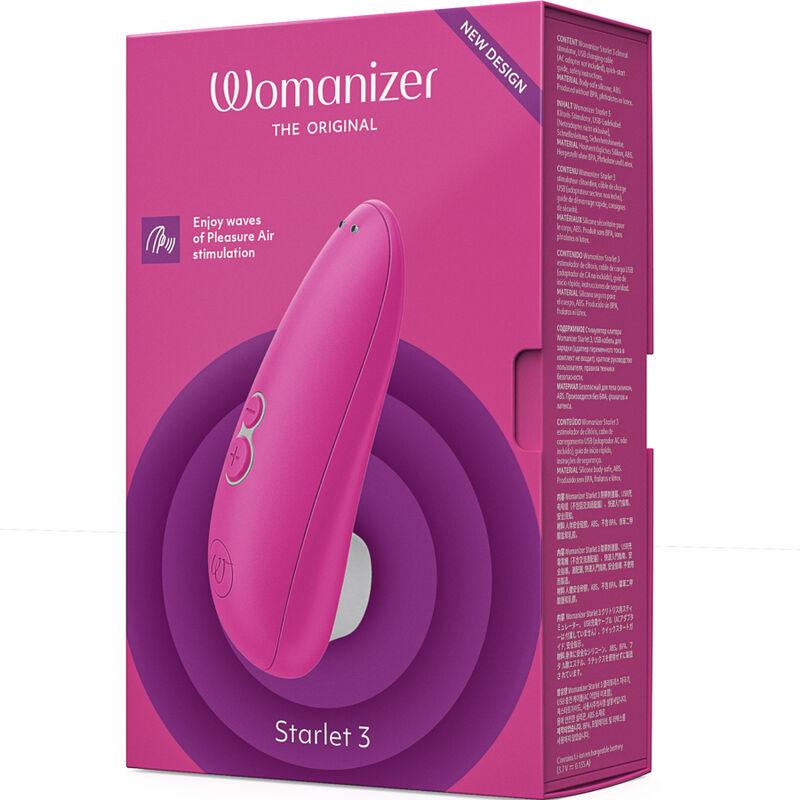 womanizer stimolatore clitorale starlet 3 rosa