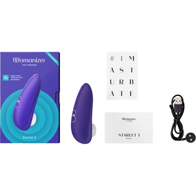 womanizer starlet 3 stimolatore clitorale indigo