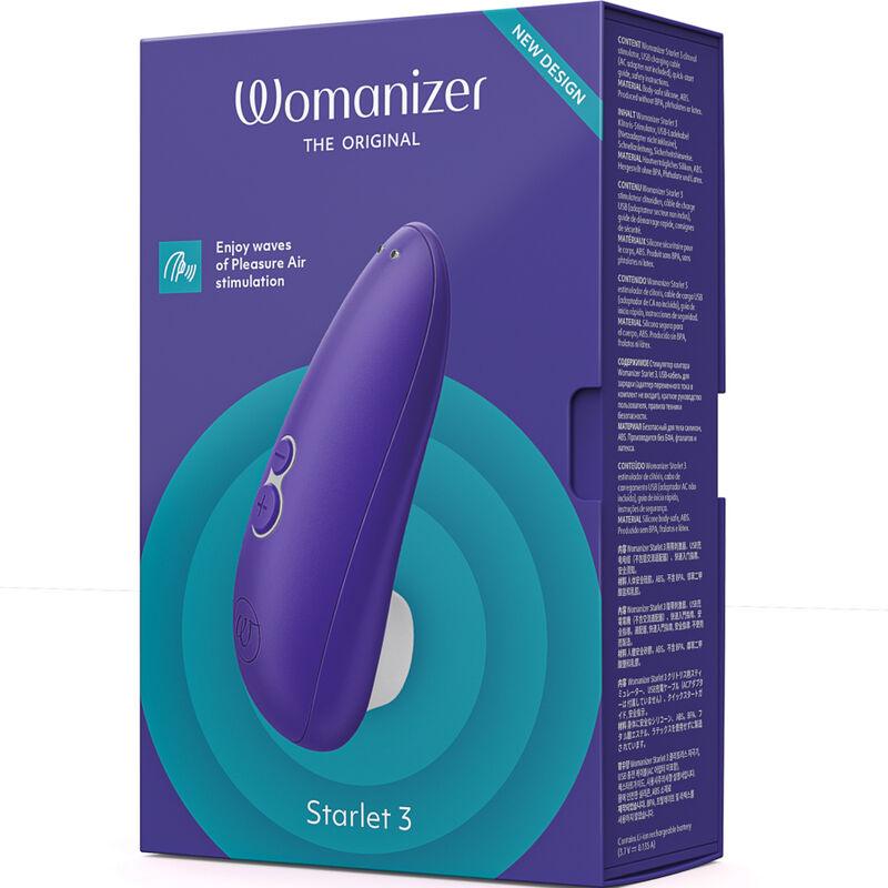 womanizer starlet 3 stimolatore clitorale indigo