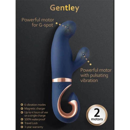 g vibe delicatamente g spot vibe blu caraibi