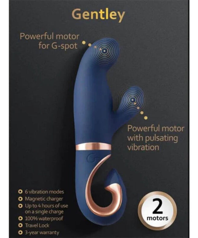 G-VIBE - DELICATAMENTE G-SPOT VIBE BLU CARAIBI