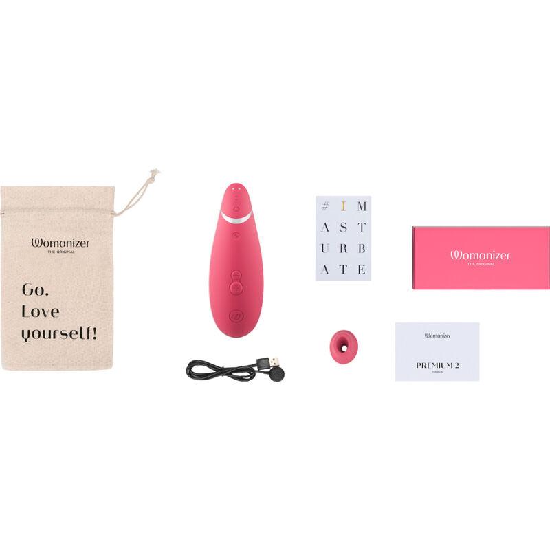 womanizer premium 2 stimolatore clitorale lampone