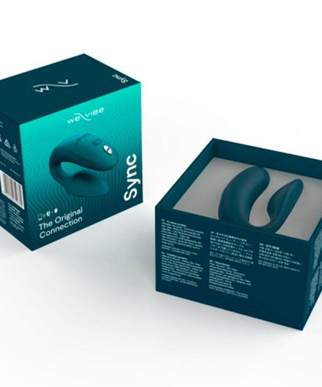 we vibe vibratore portatile sync per coppia 2 generazione verde