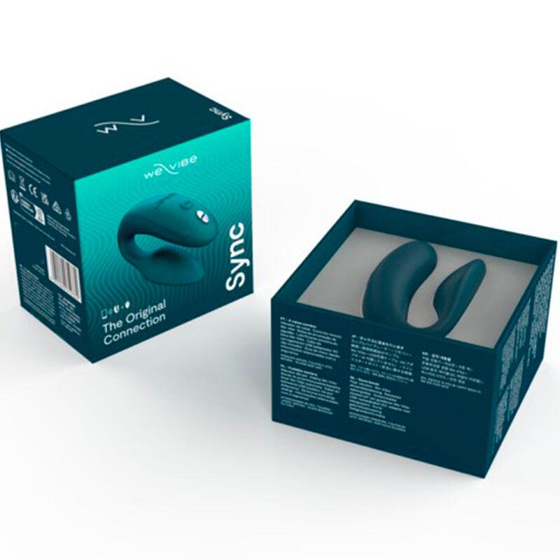 we vibe vibratore portatile sync per coppia 2 generazione verde