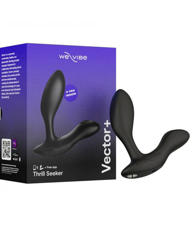we vibe massaggiatore prostatico vector nero