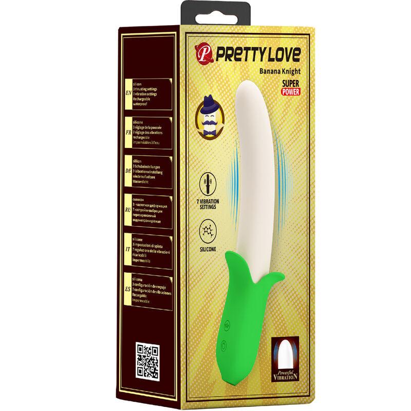 pretty love banana knight super power 7 vibrazioni in silicone