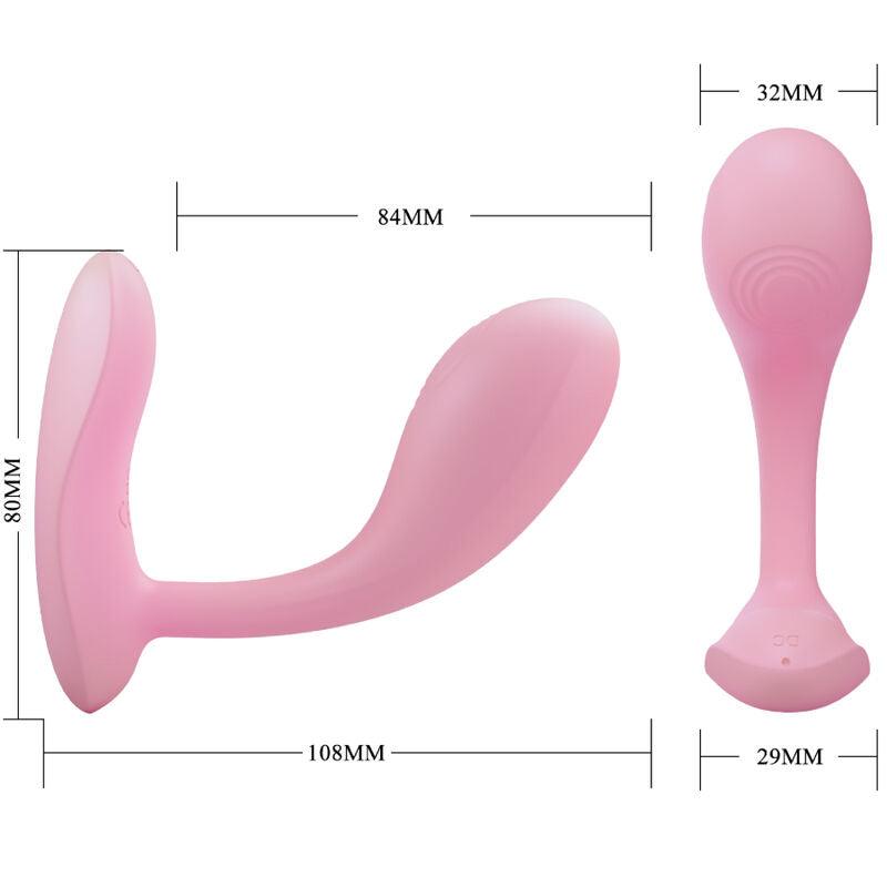 pretty love baird g spot 12 vibrazioni ricaricabile app rosa