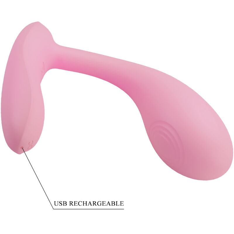 pretty love baird g spot 12 vibrazioni ricaricabile app rosa