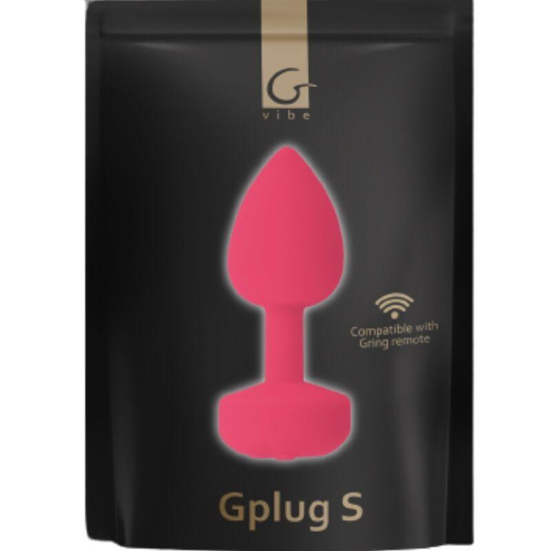 G-VIBE - FUNTOYS GPLUG VIBRATORE ANALE RICARICABILE GRANDE ROSA NEON 3.9CM - Only Vibes