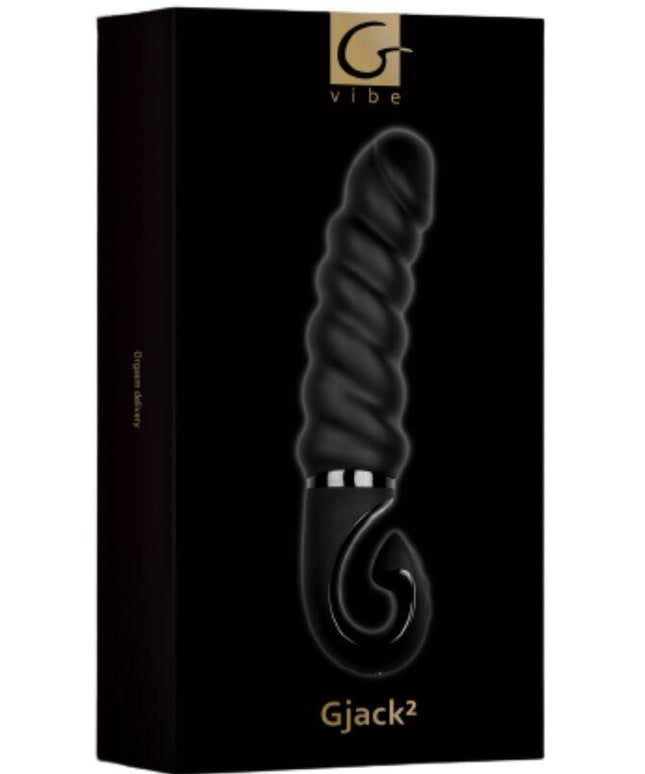 g vibe g jack 2 dildo vibrante nero