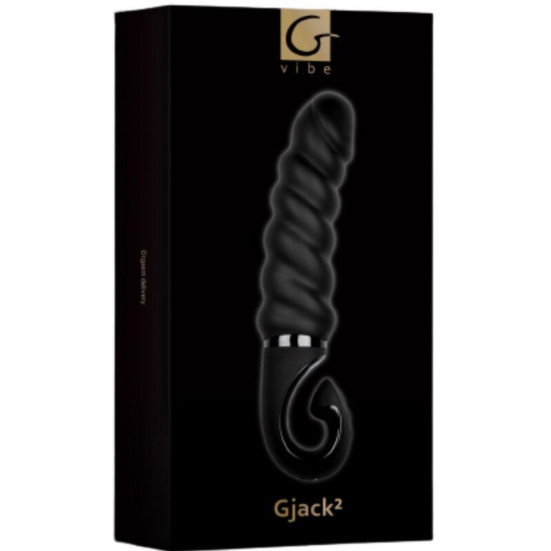 g vibe g jack 2 dildo vibrante nero