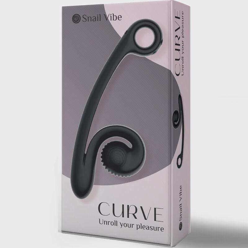 snail vibe vibratore curva nero