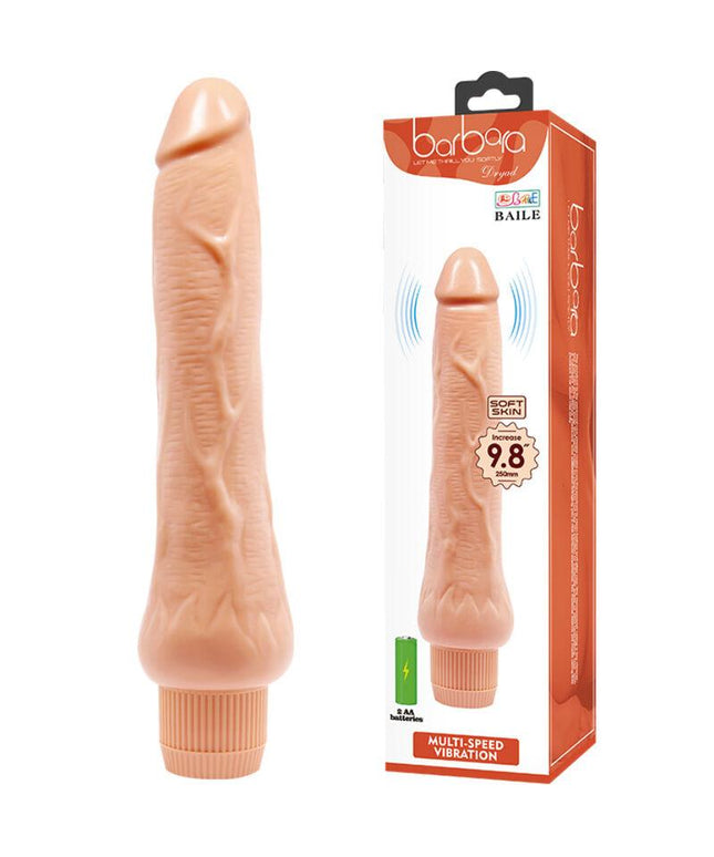 baile vibratore realistico barbara 25 cm