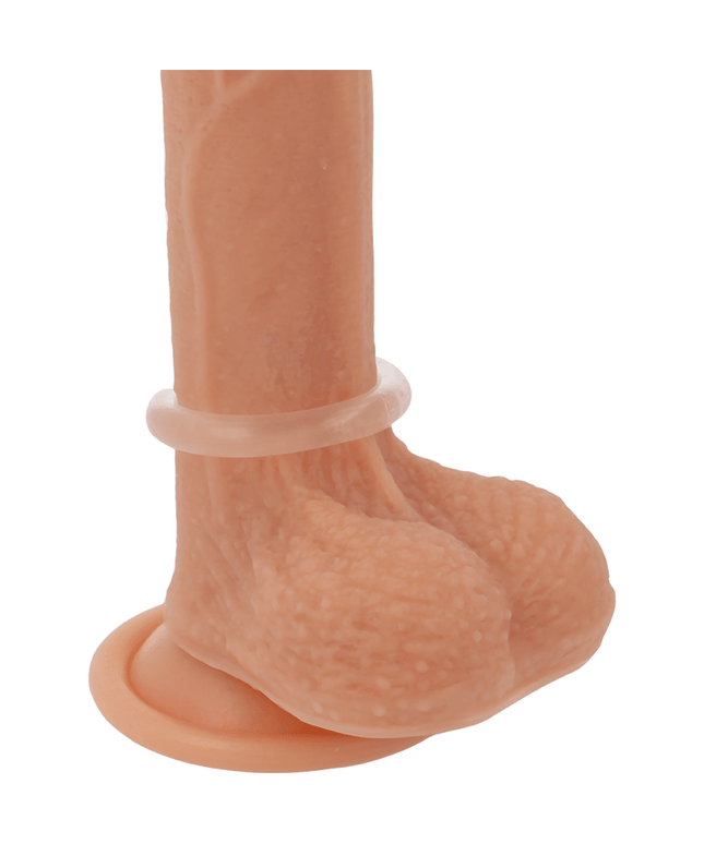 powering anello per pene super flessibile e resistente 3 5 cm trasparente