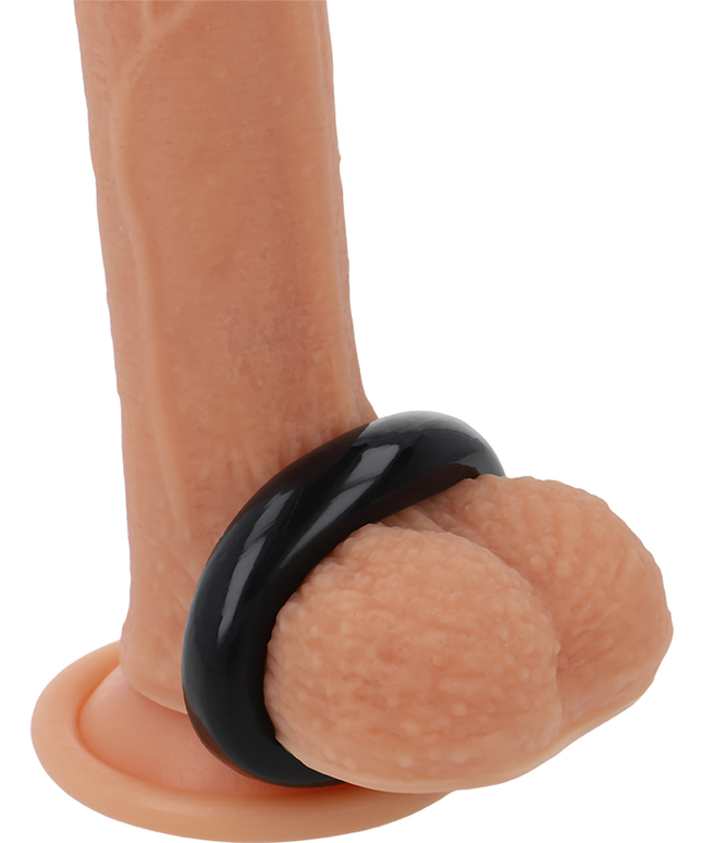 POWERING - ANELLO PER PENE SUPER FLESSIBILE E RESISTENTE 5CM PR03 NERO
