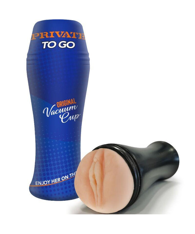 private masturbatore originale vacuum cup to go