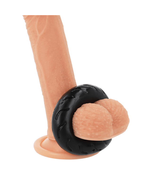 powering anello per pene super flessibile e resistente 5cm pr08 nero