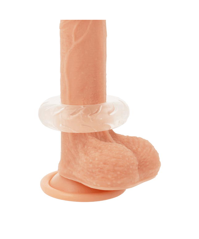 powering anello per pene super flessibile e resistente 5cm pr08 trasparente