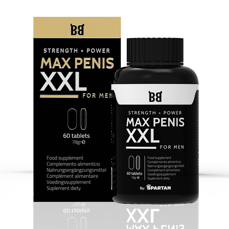 BLACK BULL - MAX PENIS XXL FORZA + POTENZA PER UOMINI 60 COMPRESSE - Only Vibes