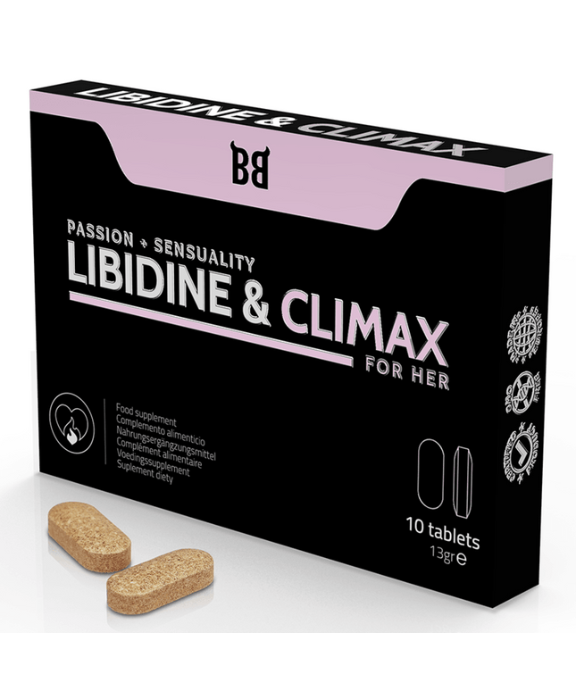 BLACK BULL - LIBIDINE E CLIMAX AUMENTANO L BIDO PER DONNE 10 CAPSULE - Only Vibes