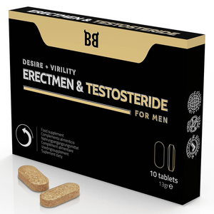 BLACK BULL - POTENZA ERECTMEN E TESTOSTERIDE E TESTOSTERONE PER UOMINI 10 CAPSULE - Only Vibes