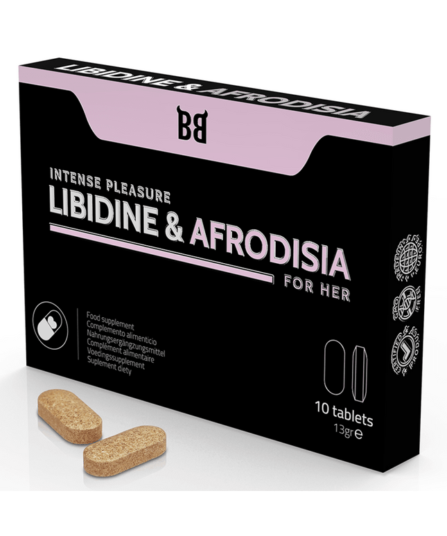 BLACK BULL - LIBIDINE E AFRODISIA PIACERE INTENSO PER LEI 10 COMPRESSE - Only Vibes