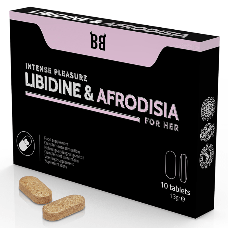 BLACK BULL - LIBIDINE E AFRODISIA PIACERE INTENSO PER LEI 10 COMPRESSE - Only Vibes