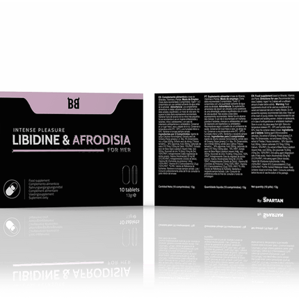 BLACK BULL - LIBIDINE E AFRODISIA PIACERE INTENSO PER LEI 10 COMPRESSE - Only Vibes