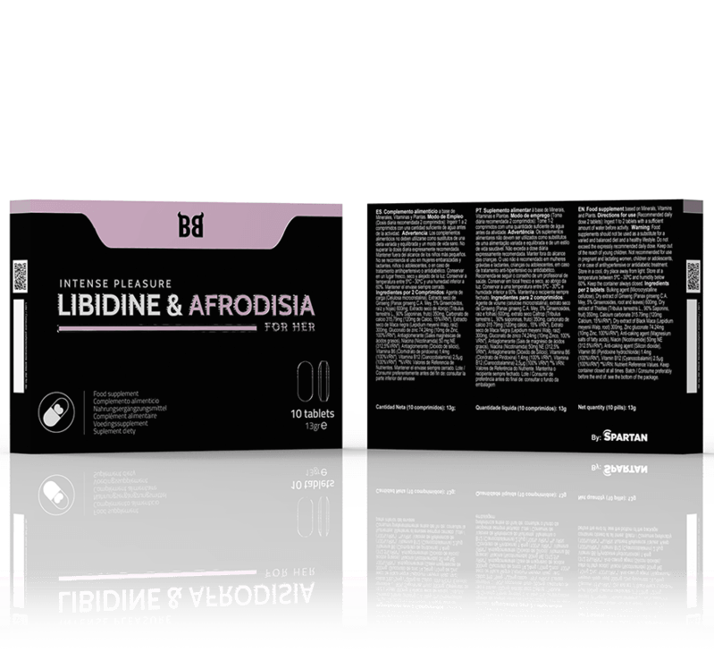 BLACK BULL - LIBIDINE E AFRODISIA PIACERE INTENSO PER LEI 10 COMPRESSE - Only Vibes