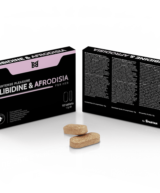BLACK BULL - LIBIDINE E AFRODISIA PIACERE INTENSO PER LEI 10 COMPRESSE - Only Vibes