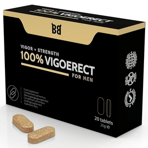 BLACK BULL - 100% VIGOERECT VIGORE + FORZA PER UOMINI 20 COMPRESSE - Only Vibes