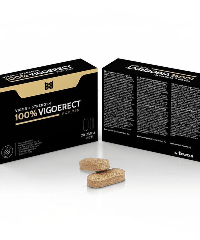 BLACK BULL - 100% VIGOERECT VIGORE + FORZA PER UOMINI 20 COMPRESSE - Only Vibes