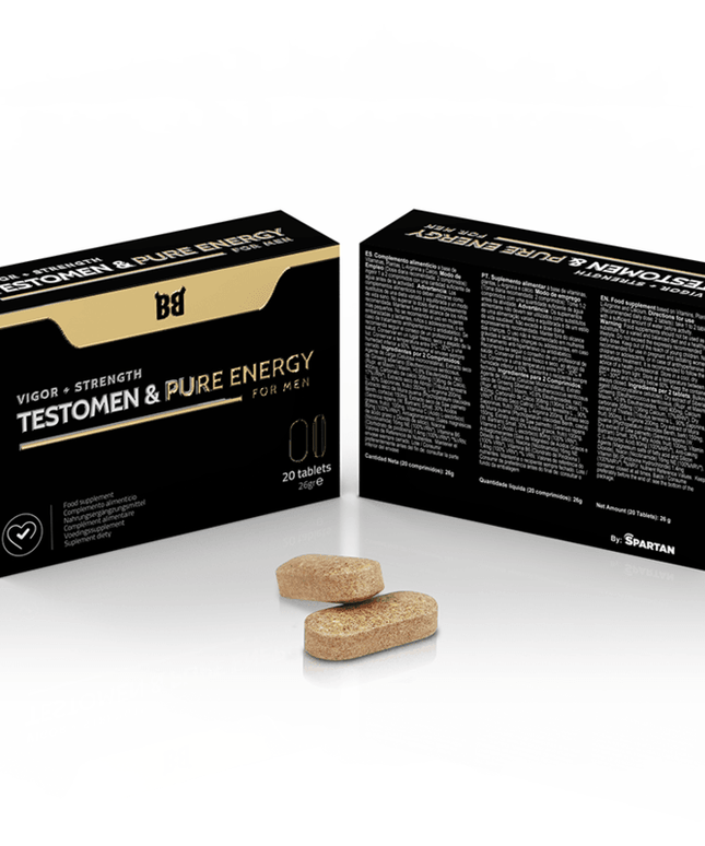 BLACK BULL - TESTOMEN E POTENZIATORE DI ENERGIA PURA PER UOMINI 20 CAPSULE - Only Vibes