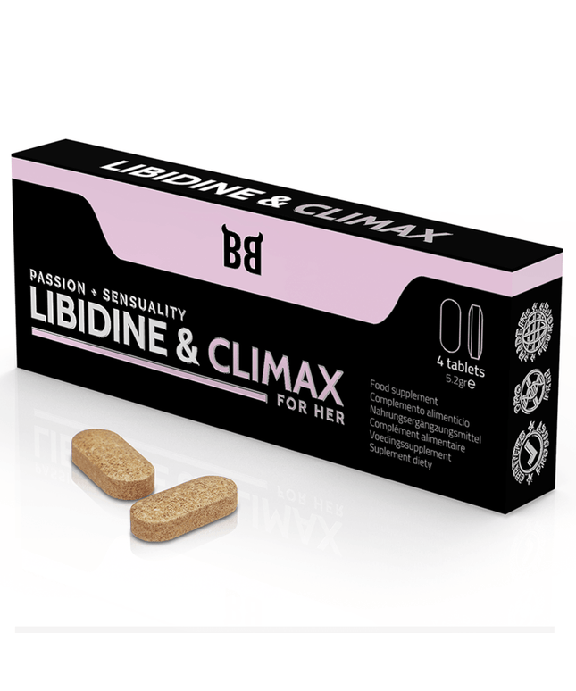 BLACK BULL - LIBIDINE E CLIMAX AUMENTANO L BIDO PER DONNE 4 CAPSULE - Only Vibes