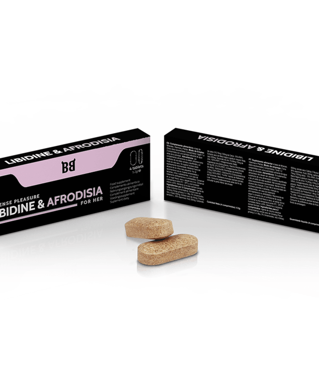BLACK BULL - LIBIDINE E AFRODISIA PIACERE INTENSO PER LEI 4 COMPRESSE - Only Vibes