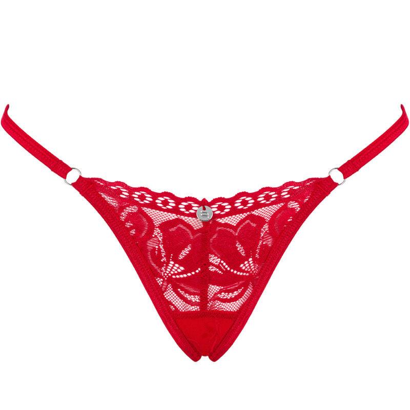 obsessive perizoma lacelove rosso xs s