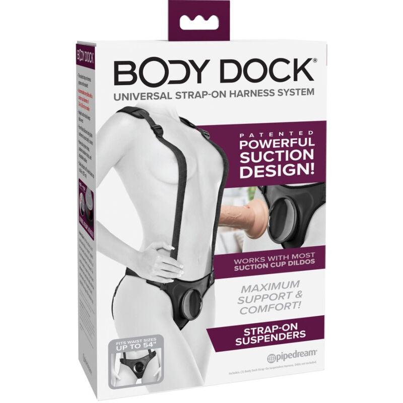 pipedreams body dock bretelle strap on