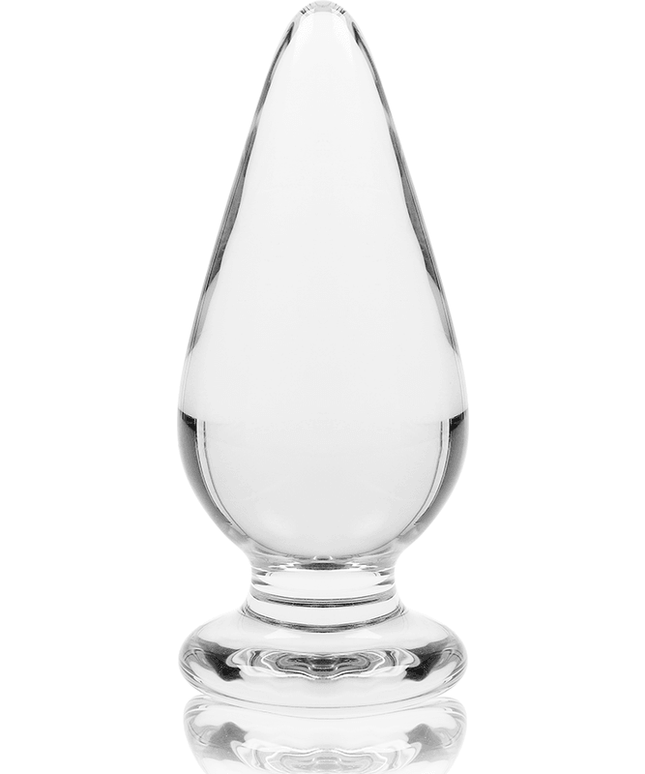 nebula series by ibiza modello 4 plug anale vetro borosilicato trasparente 11 cm o 5 cm