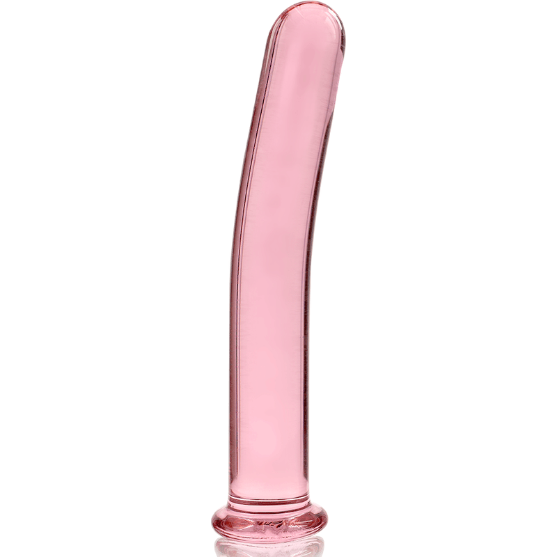 nebula series by ibiza modello 8 dildo in vetro borosilicato trasparente 14 5 cm o 2 cm