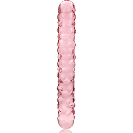 nebula series by ibiza modello 15 dildo in vetro borosilicato trasparente 18 5 cm o 3 cm
