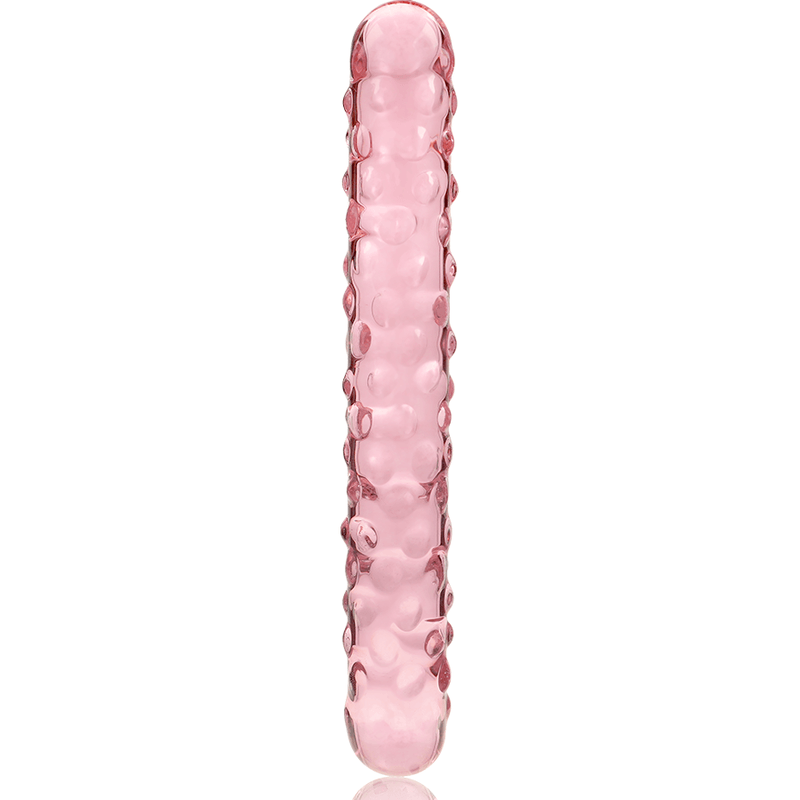 nebula series by ibiza modello 15 dildo in vetro borosilicato trasparente 18 5 cm o 3 cm