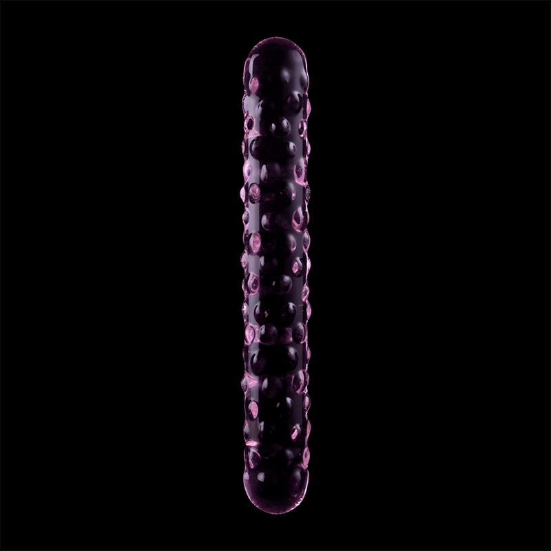 nebula series by ibiza modello 15 dildo in vetro borosilicato trasparente 18 5 cm o 3 cm