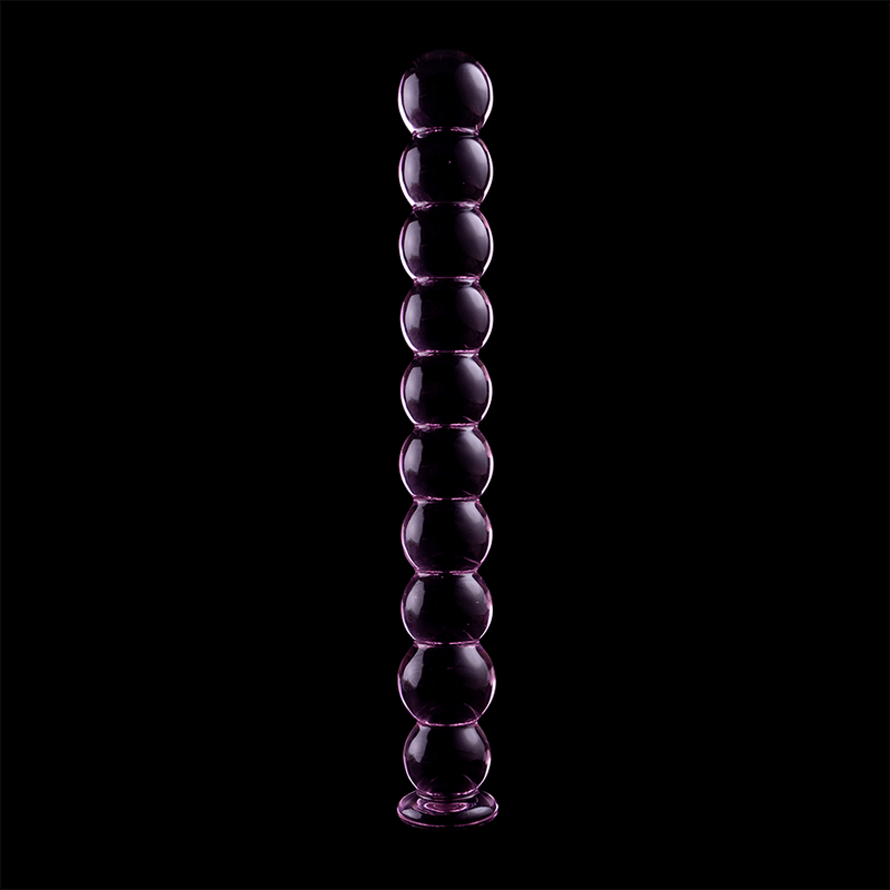 nebula series by ibiza modello 22 dildo in vetro borosilicato trasparente 21 5 cm o 2 5 cm