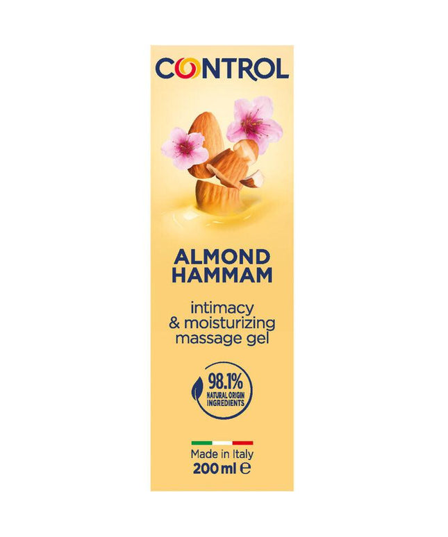 control gel da massaggio hammam alle mandorle 3 in 1 200 ml