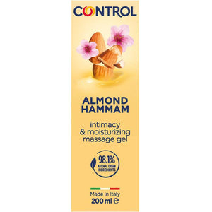 control gel da massaggio hammam alle mandorle 3 in 1 200 ml