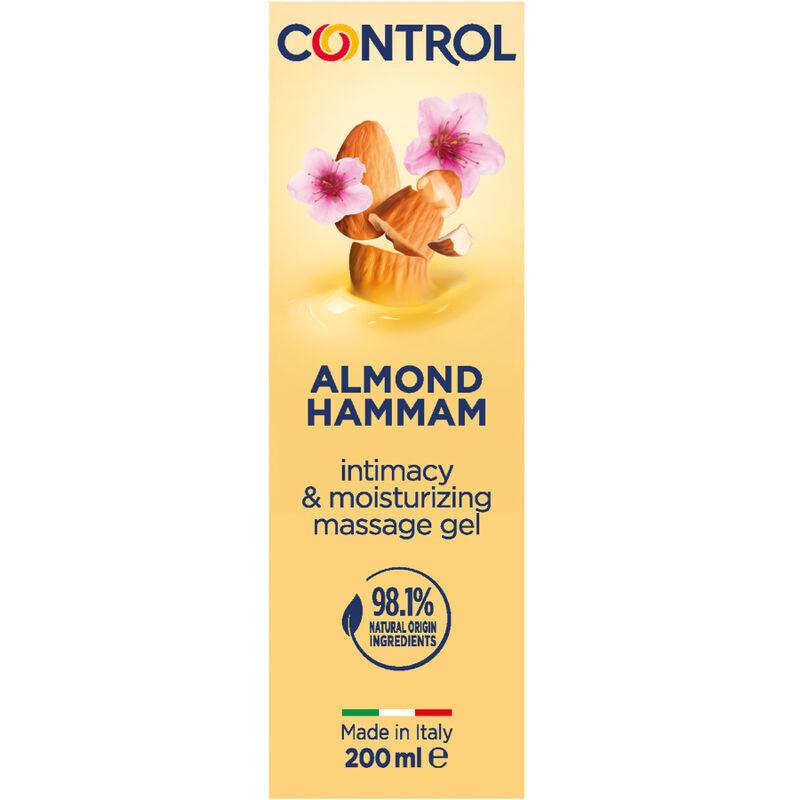 control gel da massaggio hammam alle mandorle 3 in 1 200 ml