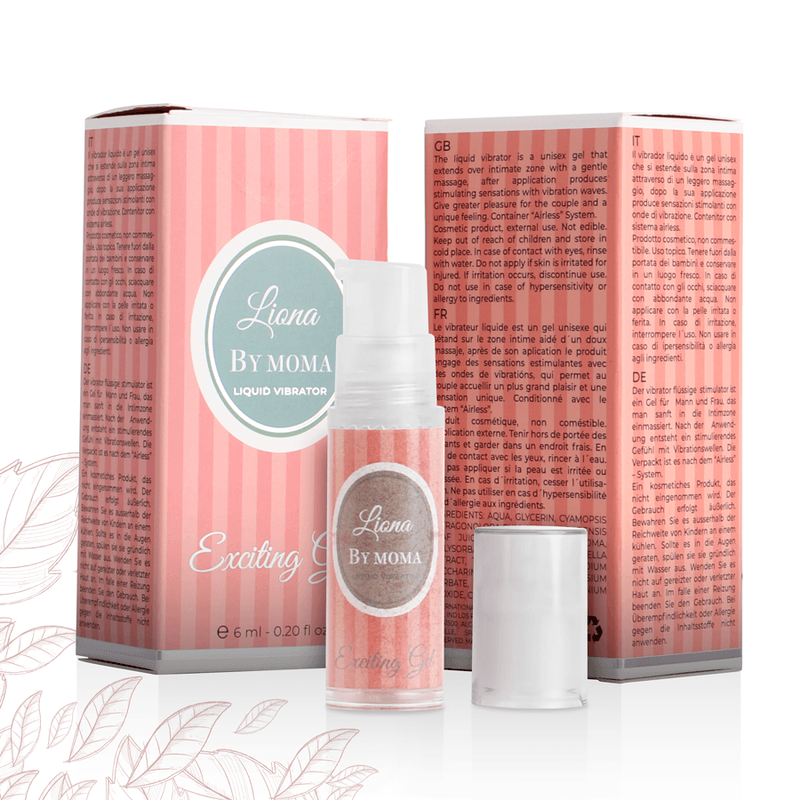 LIONA BY MOMA - LIQUIDO VIBRATORE GEL ECCITANTE 6 ML - Only Vibes