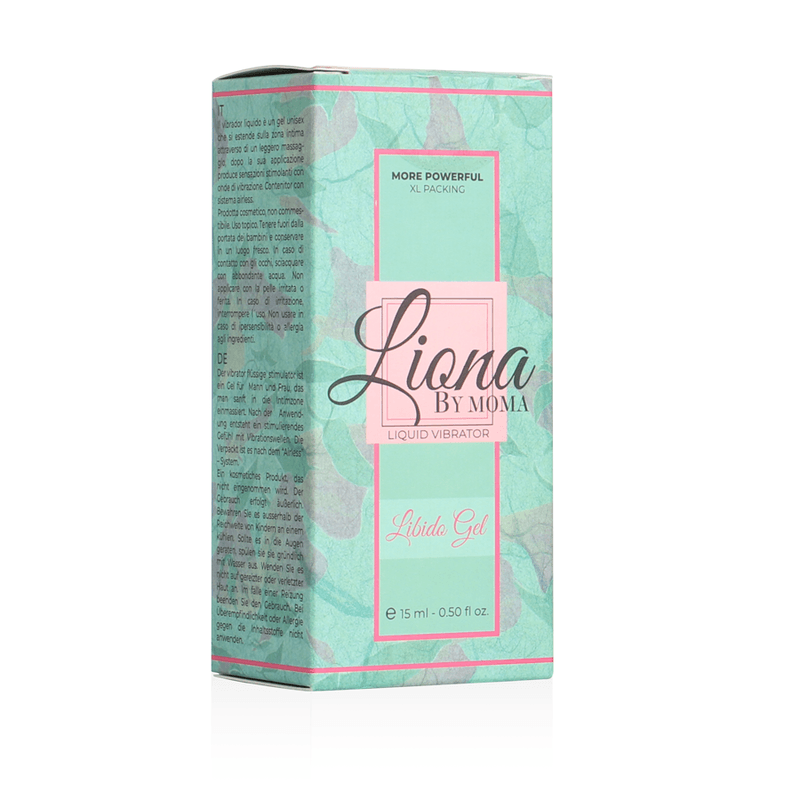 liona by moma vibratore liquido libido gel 15 ml